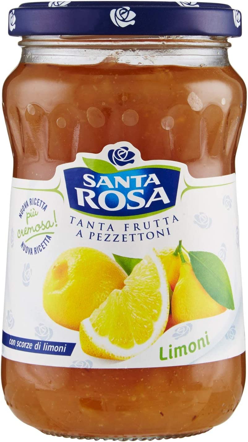 Santa Rosa - Marmellata Di Limoni, Con Scorze Di Limone - 350 G