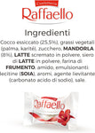 Raffaello, 18 Specialità al Cioccolato Bianco Ricoperto di Scaglie di Cocco, all'Interno un Cremoso Ripieno e una Mandorla Intera, Idea Regalo, Confezione da 324 gr