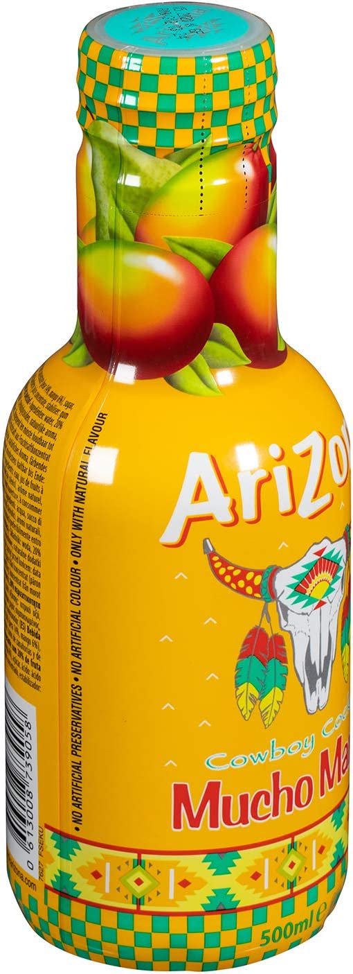 Eurofood Cowboy Fruit Cocktails - Mucho Mango - Confezione da 3 x 500 ml