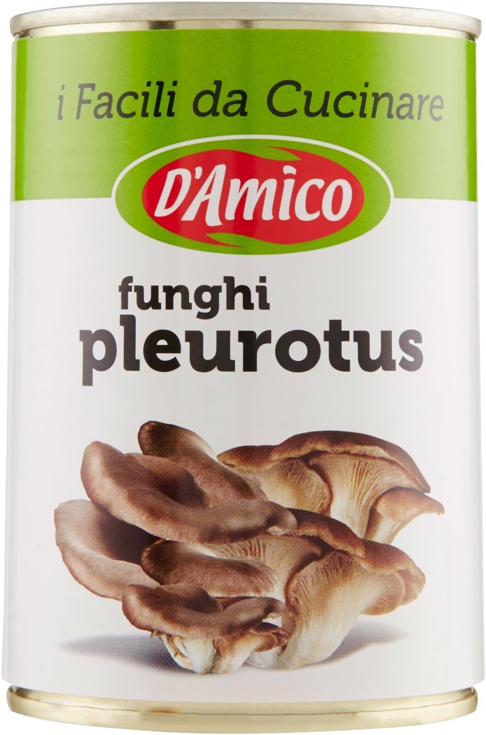 D'Amico - Facili da Cucinare, Funghi Pleurotus - 12 pezzi da 400 g [4800 g]