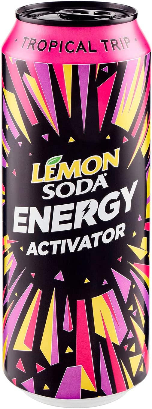 Lemonsoda Tropical Energy, 50cl