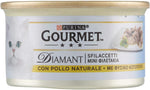 Purina Gourmet Diamant Sfilaccetti con Pollo per Gatti, 85g