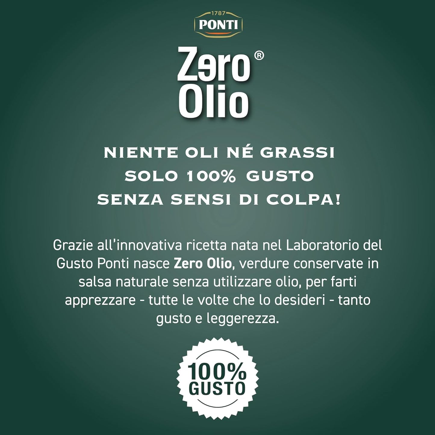 Ponti, Pomodori Secchi Zero Olio, Pomodorini Secchi Privi di Olio e Senza Grassi, Ideali come Aperitivo o Antipasto, Ottimi anche come Contorno, 100% Made in Italy, 300 g
