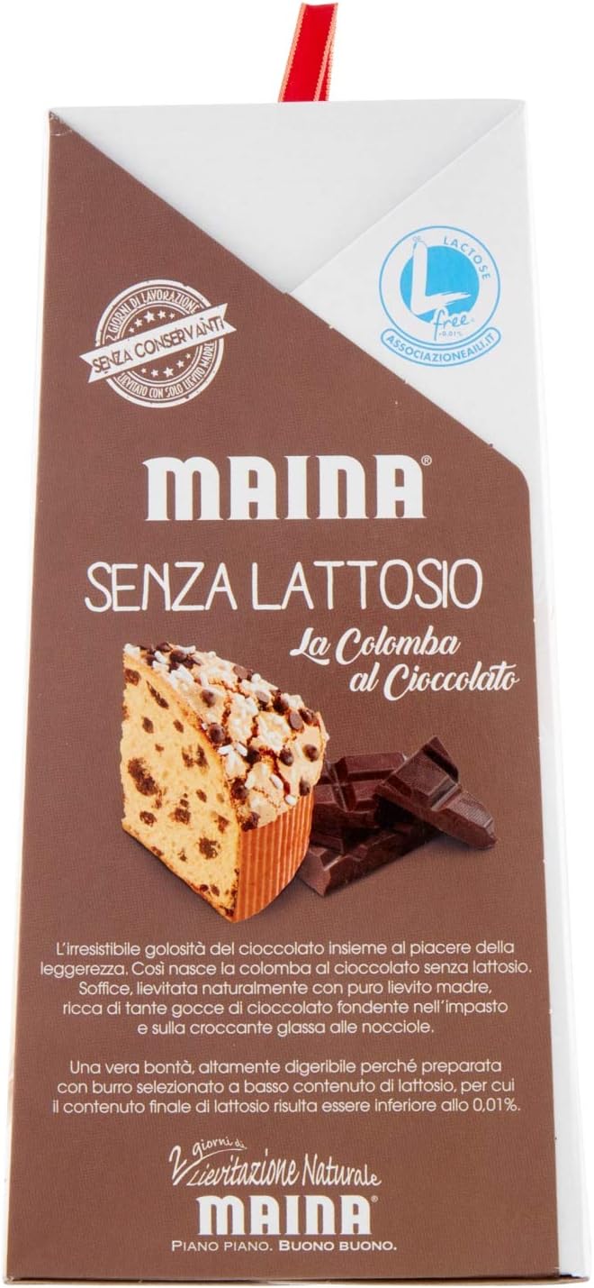 Maina Senza Lattosio la Colomba al Cioccolato 750 g