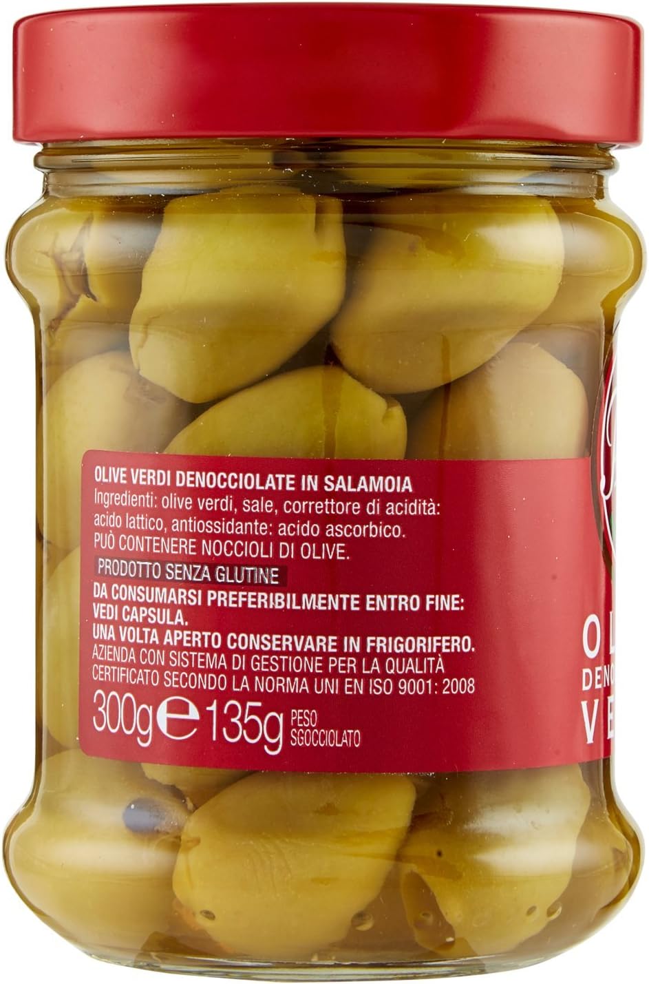 Polli Olive Verdi Denocciolate - 300 g