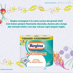 Asciugoni Regina Carta Cucina | Confezione da 2 Rotoli a 2 veli | 85 strappi per rotolo* | Maxi Fogli più Grandi e più Assorbenti | Carta 100% certificata FSC®