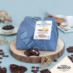 Panettone con Gocce di Cioccolato 750g - Incartato a Mano - Realizzato in collaborazione con Caffarel- Made in Italy