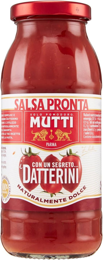 Mutti Salsa Di Pomodori Datterini Vetro, 300g