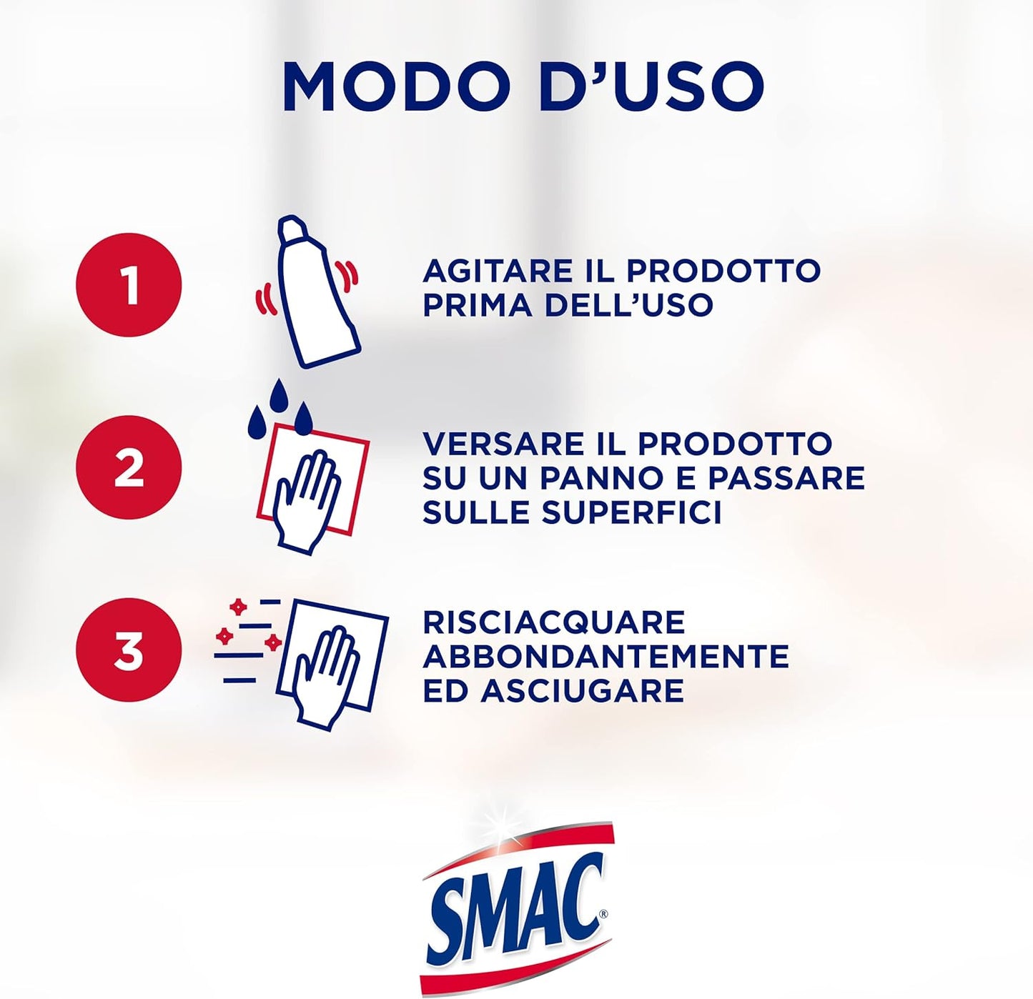 Smac - Brilla Rame, Detergente Crema, Protegge dall'Ossidazione, 250 ml x 12 Pezzi