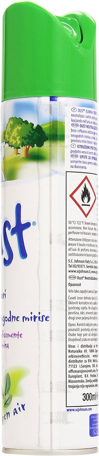 Oust Elimina Odori Open Air, 300ml