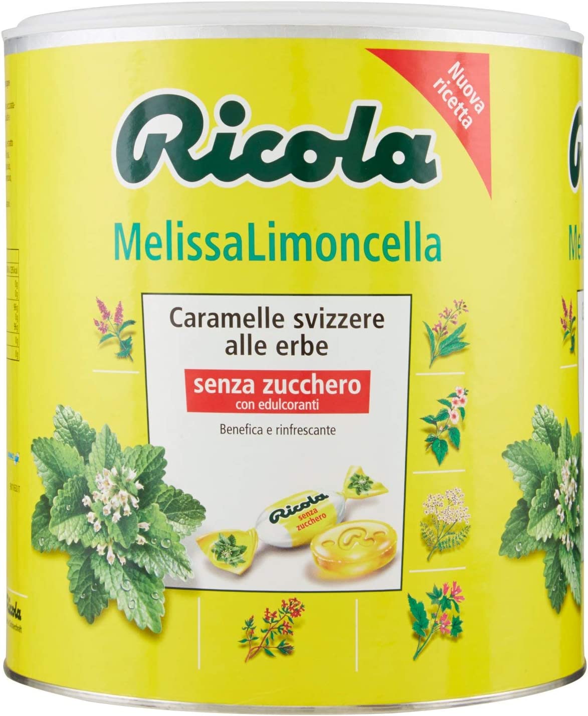 Ricola Barattolo Melissa Limoncella - 1 kg