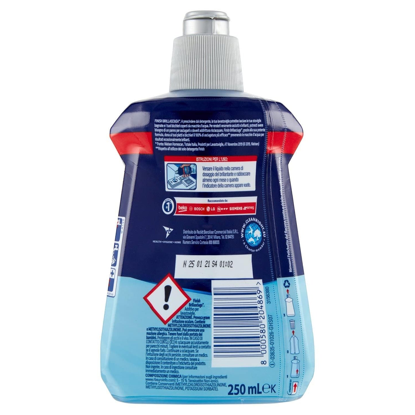 Finish Brillantante Regular, 250ml