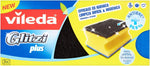 Vileda Glitzi Plus Spugna da Cucina - 3 Pezzi