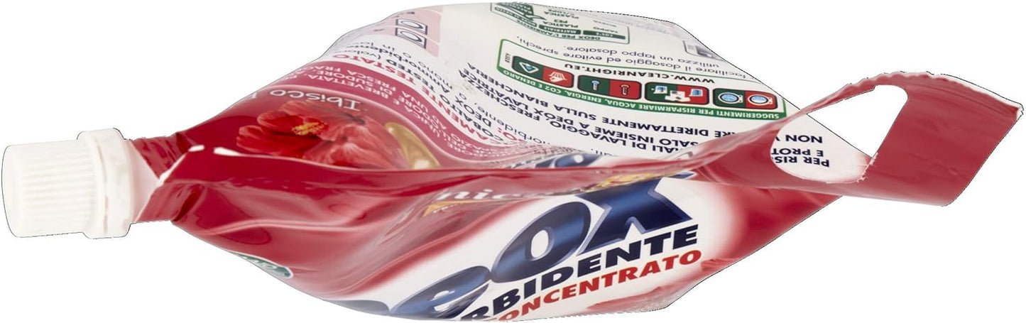 Deox Ammorbidente Concentrato - Ibisco Rosso 30Lav - Ecoformato - 750 Ml
