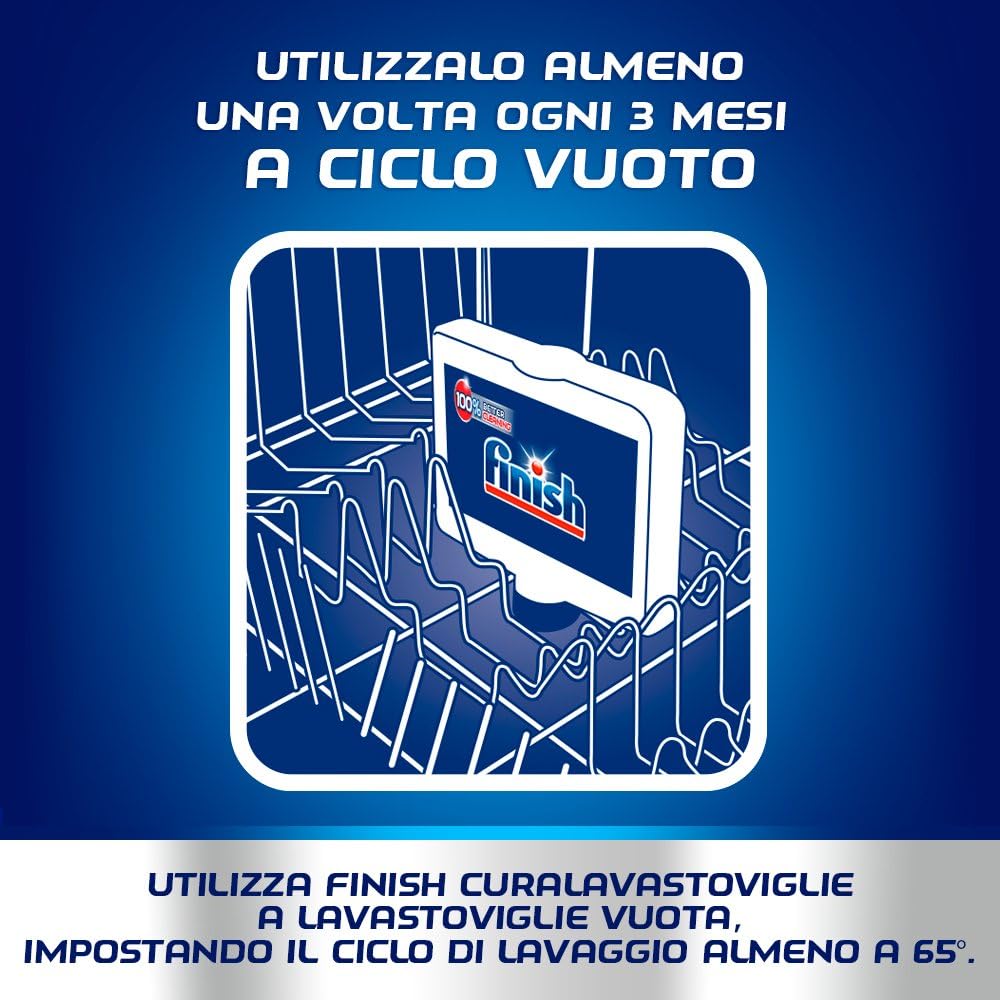Finish Curalavastoviglie Additivo Lavastoviglie, Regular, 250 ml
