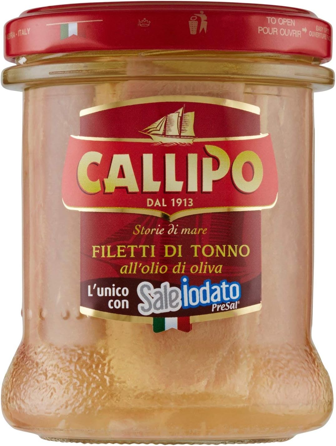 Callipo Tonno Sottolio Vasetto, 170g, 170 grammo