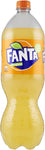 Fanta Original Gusto di Arancia – 1 Bottiglia da 1.5 L, con Succo di Arance Italiane, Senza Aggiunta di Conservanti, Bottiglia PET 100% riciclabile, Gusto Rinfrescante, Bevanda Analcolica Frizzante