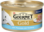 Purina Mousse con Pesce per Gatti Gourmet Gold, 85g