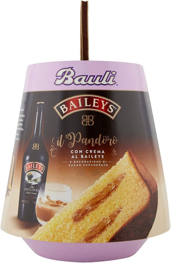 Bauli Le Specialità - Pandoro Baileys con Crema Baileys - Dolce Natale Ingredienti Tradizionali e Qualità Eccellente del Made in Italy (Panettone Baileys, 750 gr)