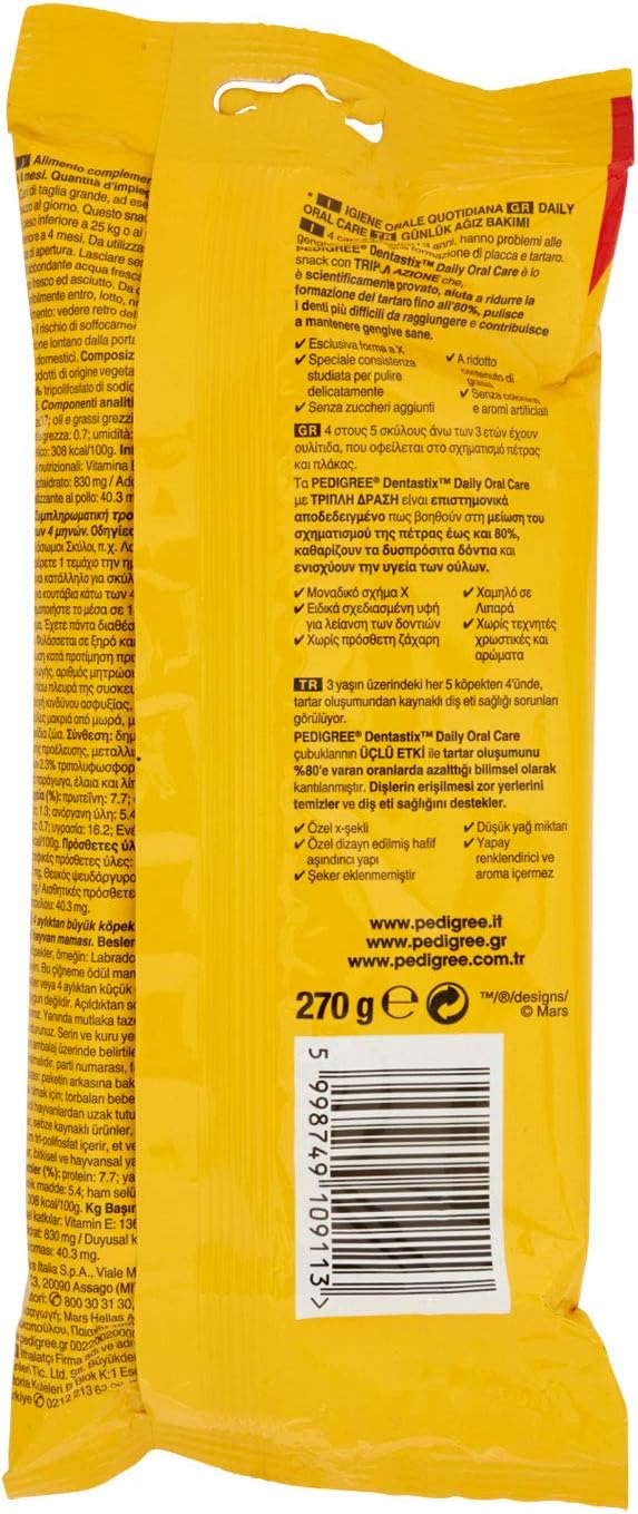 Pedigree Dentalistix Large, 20g