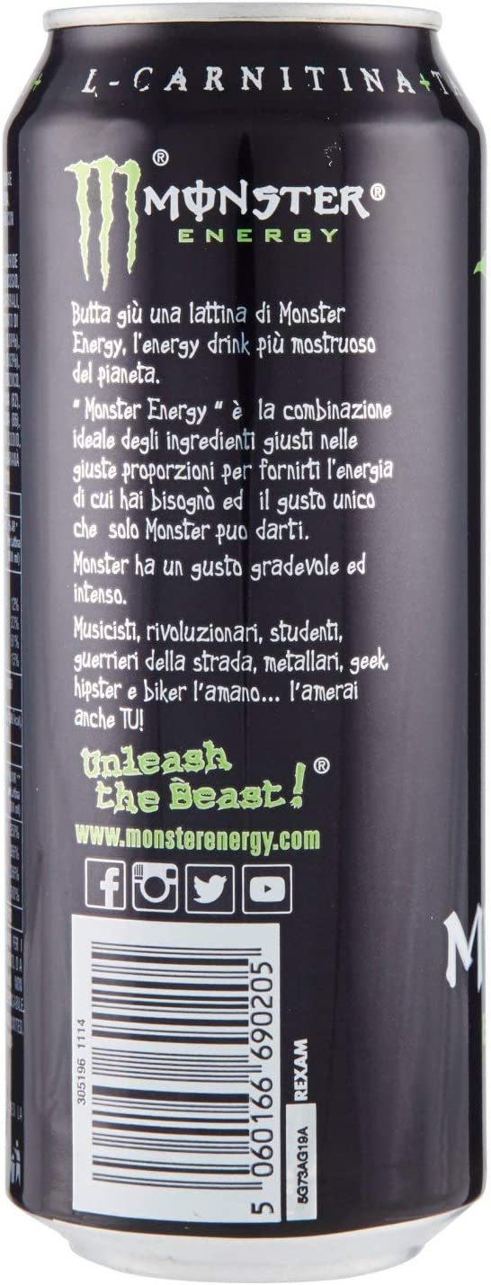 Monster - Bevanda Energetica, 500 ml