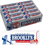 5 PACCHETTI GOMME DA MASTICARE BROOKLYN SPEARMINT MENTA BIANCHE CHEWING GUM