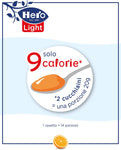 Hero Light Marmellata di Arance Amare light, 8 vasetti da 280 gr, marmellata e confettura extra, frutta di alta qualità, senza conservanti e senza coloranti, pochissime calorie per porzione