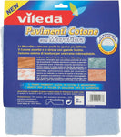 Vileda Panno Pavimenti Cotone con Microfibra, 50 x 50Cm