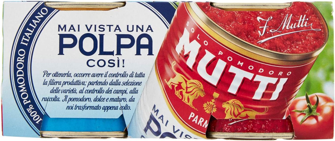 Mutti Polpa di Pomodoro, 2 x 210g