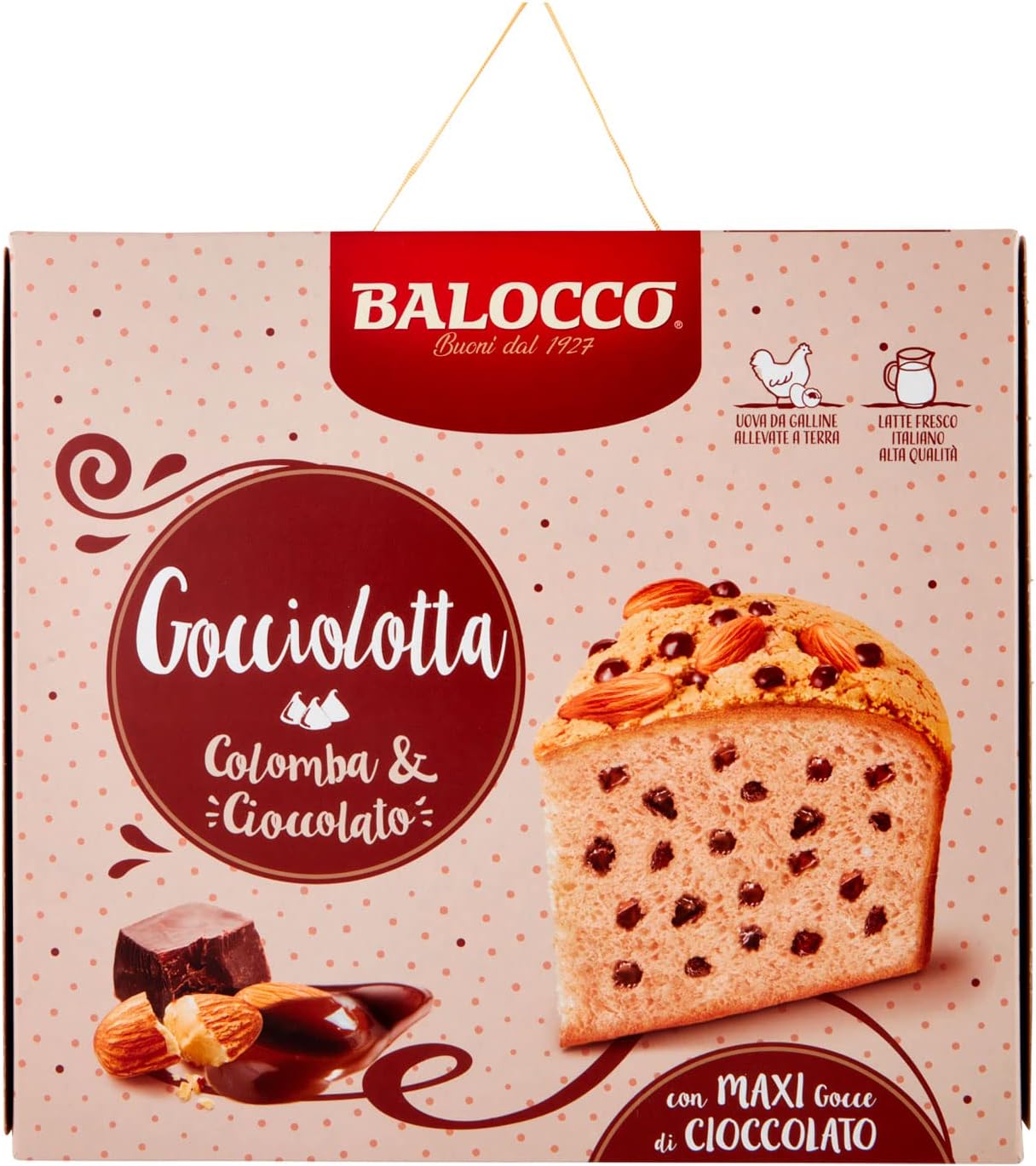 Balocco Colomba Gocciolotta, 750g