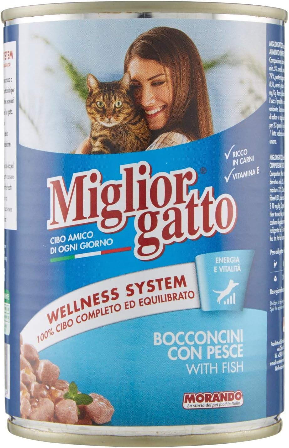 MigliorGatto Bocconi Pesce 405 Grammi