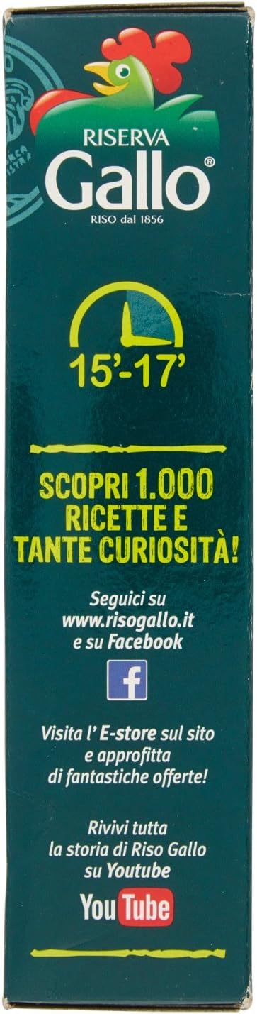 Gallo - Riso Arborio, Chicchi grossi - 2 confezioni da 1 kg [2 kg]