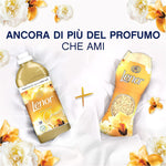Lenor Profumatore Bucato Perle Profumate Lavatrice, Oro E Fiori Di Vaniglia, Confezione da 6 (6 x 210 g), Intensificatore di Profumo, Maxi Formato, 100% Plastica Riciclata