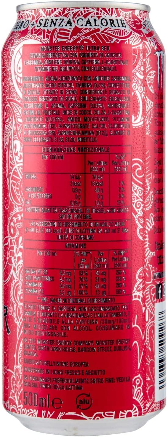 Monster Ultra Red CAN cl50