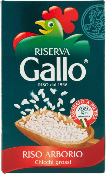Gallo - Riso Arborio, Chicchi grossi - 2 confezioni da 1 kg [2 kg]