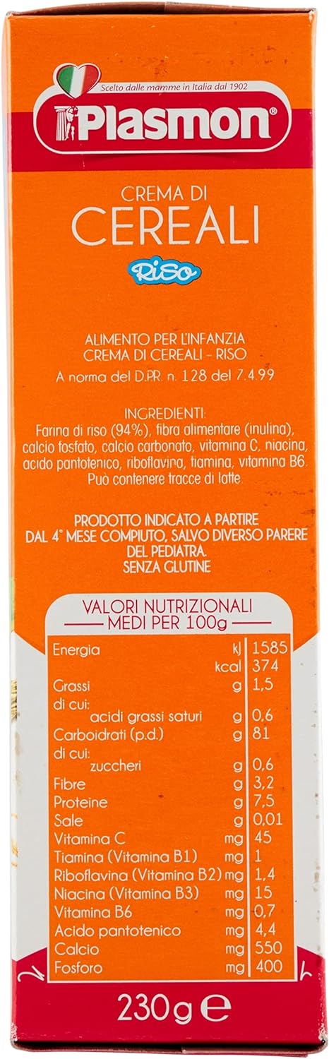 Plasmon Crema di Riso, 230g