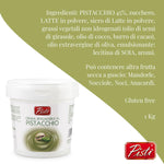 Pistì - Crema Spalmabile al Pistacchio - Con Pistacchi Verdi Selezionati, Lavorazione Artigianale, 100% Naturale - 1 kg