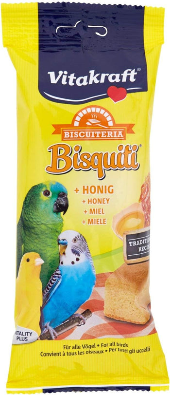 Vitakraft Bisquiti Miele Tutto Uccello, 50g