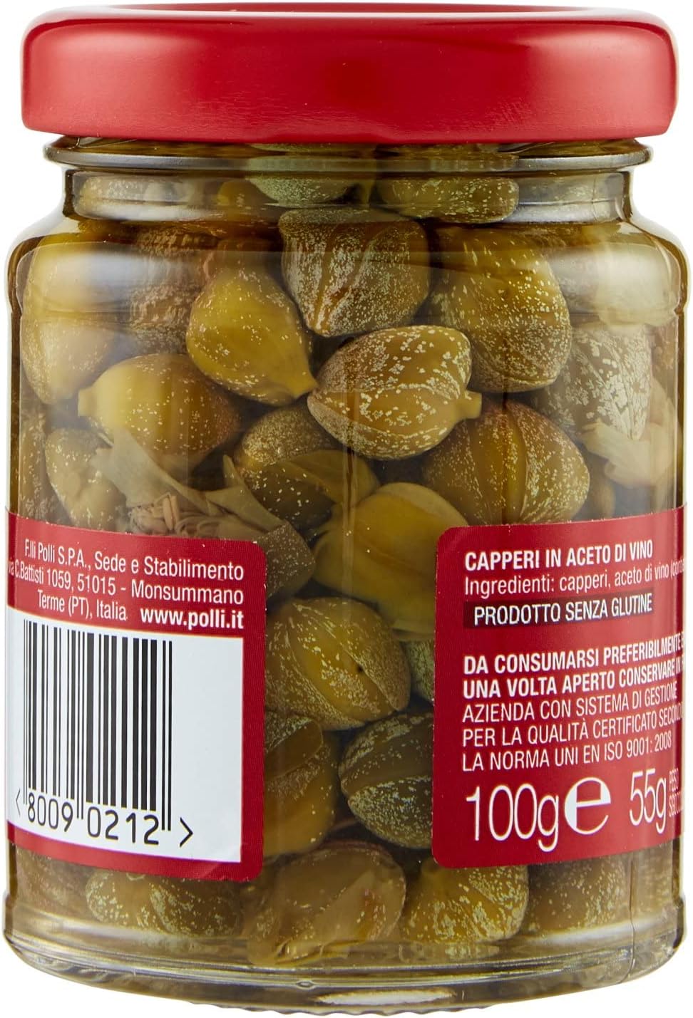 Polli Capperi Sottaceto - 100 g