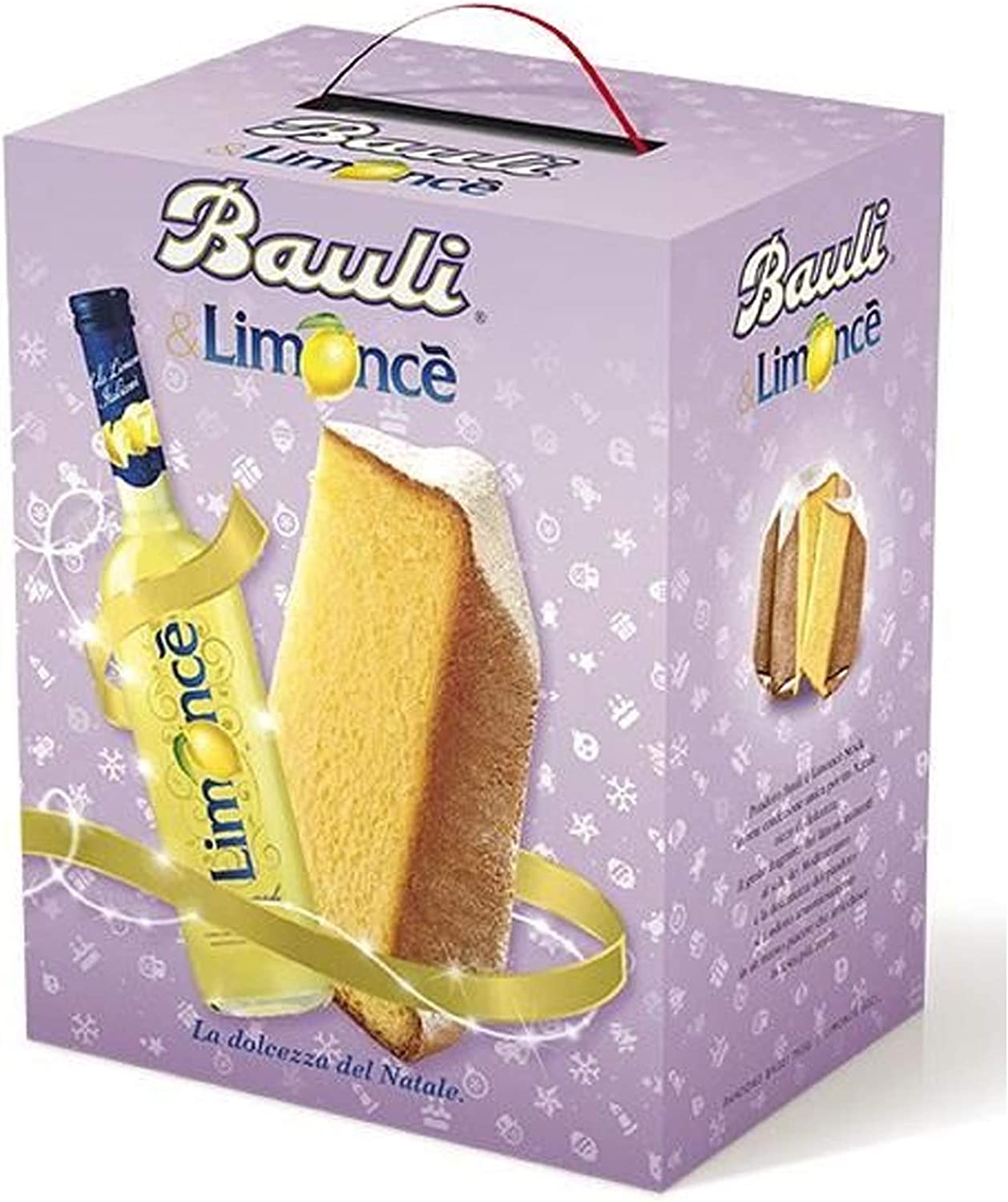 LE STRENNE CONFEZIONE REGALO BAULI PANDORO E LIMONCE' PANDORO 750 GR LIMONCELLO