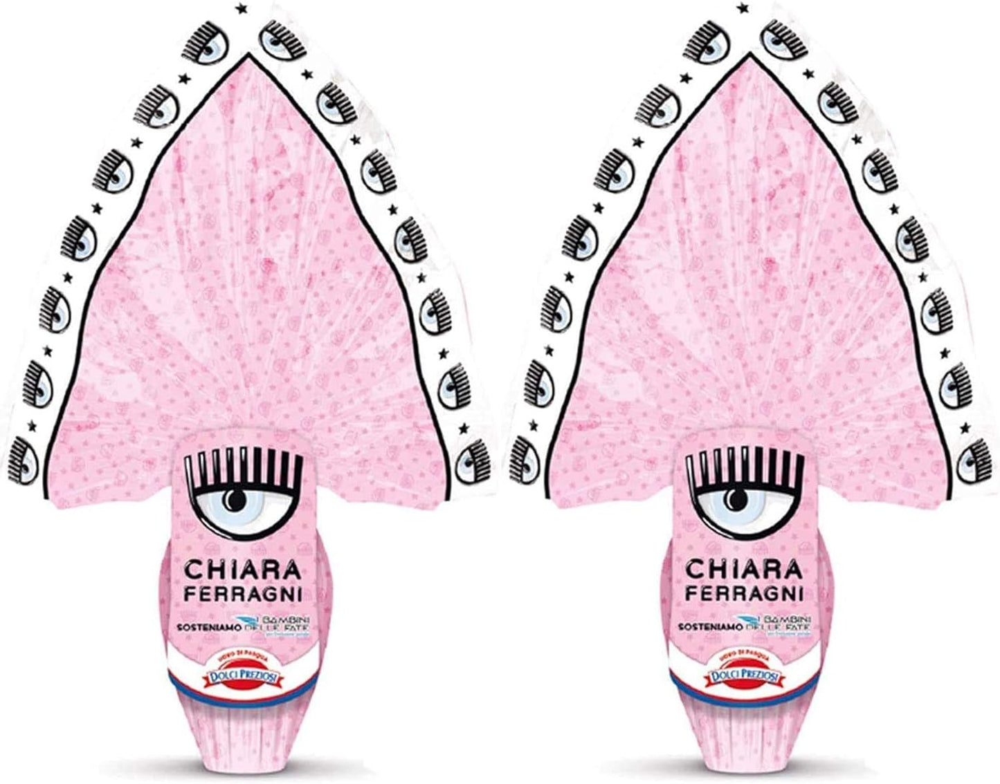 IDEA PASQUA 2021 DOLCI PREZIOSI - 2 UOVA DI CHIARA FERRAGNI - 150 G