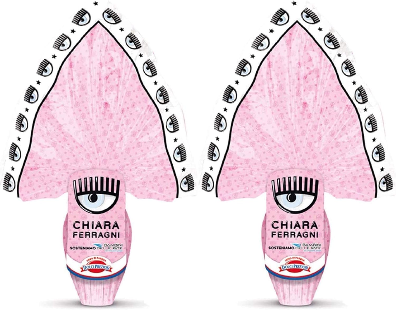 IDEA PASQUA 2021 DOLCI PREZIOSI - 2 UOVA DI CHIARA FERRAGNI - 150 G