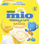 NESTLÉ MIO Merenda al Latte Banana, 24 Vasetti da 100g (2,4kg)