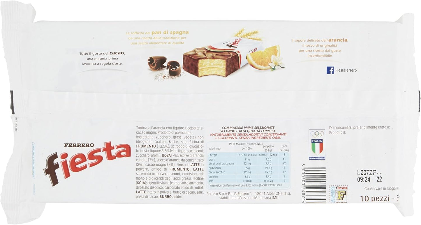 Ferrero Fiesta Classica Merende [confezione da 7 pacchi]