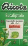 Ricola Astuccio Eucaliptolo - Pacco da 20 x 50 g