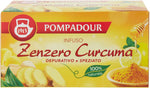 Pompadour Zenzero Curcuma, 20 x 1.8g
