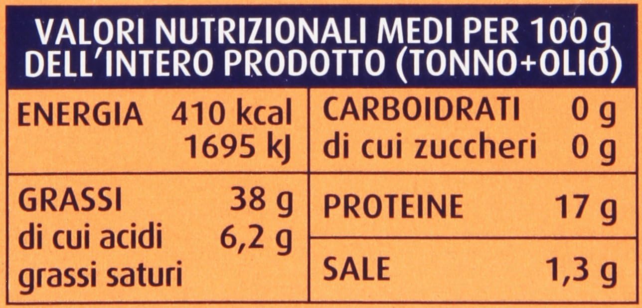 Rio Mare Tonno all'Olio di Oliva con Peperoncino di Calabria, 3 + 1 Lattine da 80g