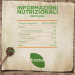 Fuzetea Pesca E Rosa 12 Bottiglie Da 400 Ml, Bevanda Analcolica, Tè Nero Pesca e Rosa