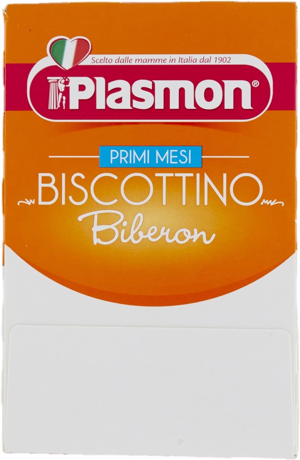 Plasmon il Biscottino Biberon 600g 8 Box senza uova, si scioglie all'istante nel biberon