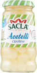 Saclà Acetelli Cipolline all'Aceto di Vino - 300 gr